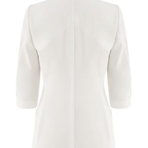 Women's Suit Jacket Summer 3/4 Sleeve Blazer Business Casual One Button Outfits for Work