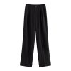 Women Suit Pants Straight Wide Leg Trouser Summer Long Pant Office Lady Bottom Loose Pants for Women