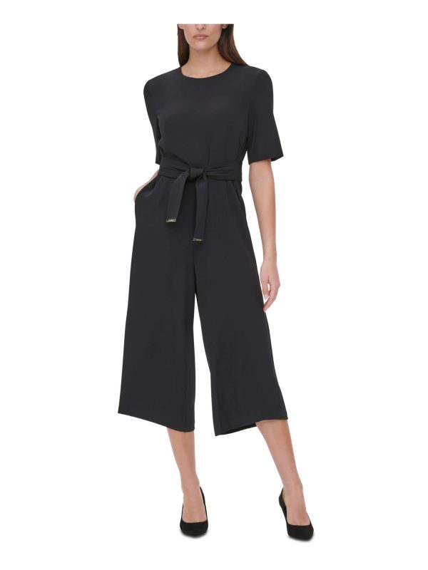 51DtIT9ZbXL.jpg Women's Twill Cropped Jumpsuit