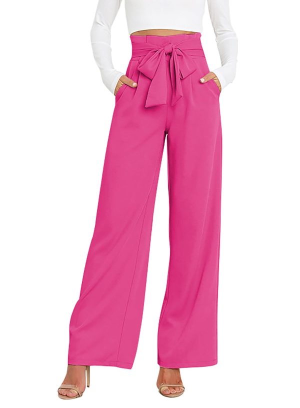 51L1m7E0rL.jpg High Waist Wide Leg Pants for Women Business Casual Outfits Dress Pants
