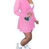 Women Casual 2 Piece Sets Summer Tracksuit Long Sleeve Zipper Jacket Crop Top Mini Skirt Skort Outfits