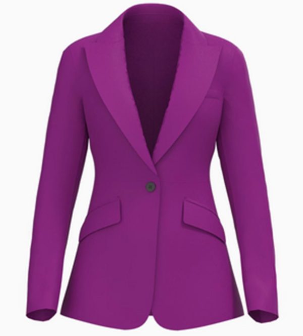 51VU9sbfhGL.jpg Women's Suit Blazer Peak Lapel One Button Office Work Business Jacket