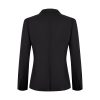 Women's 2 Piece Suit Lady 2 Button Business Work Office Slim Fit Blazer Jacket Pants Set