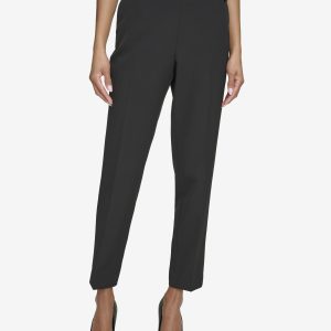 Women's Slim Fit Elastic Back Suit Pant