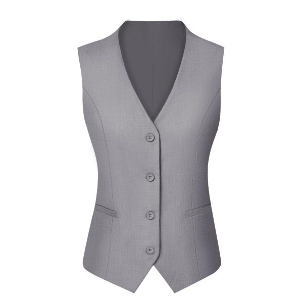 618YfsTU7pL.jpg Women's 3 Piece Suit Lady Business Casual Office One Button Slim Fit Blazer Jacket Vest Pants Set