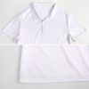 Boho Floral Colorful Flowers Womens Polo Shirts Short Sleeve Golf Shirts Casual Tennis Shirts for Work Business