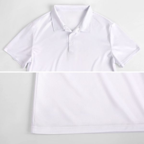 61NECEKPnHL.jpg Make Up Theme Pattern with Perfume Womens Polo Shirts Short Sleeve Golf Shirts Casual Tennis Shirts for Work Business