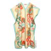 Paisley Pop Caftan Beach and Pool Coverup