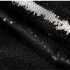 Sequin Blazer and Short Set for Women 2 PC Slim Fit Notch Lapel Prom Party Suit Women's Glitter Suit