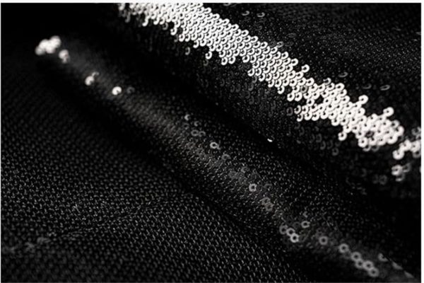 61WScqa74ZL.jpg Sequin Blazer and Short Set for Women 2 PC Slim Fit Notch Lapel Prom Party Suit Women's Glitter Suit