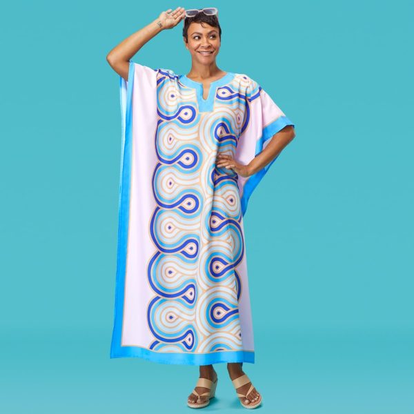 61ZmpLpCXL.jpg In The Loop Caftan Beach and Pool Coverup
