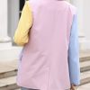 Womens Casual Blazer Button Lapel Long Sleeve Work Business Fashion Blazers Jackets Outfits with Pockets