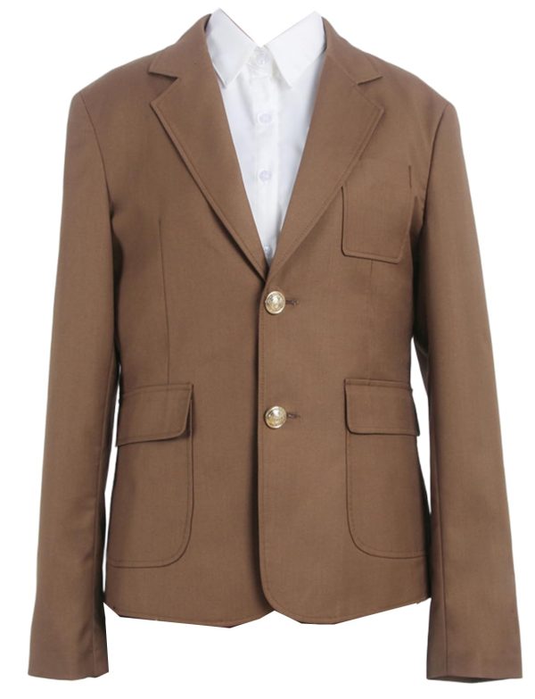 61oV7QZISnL.jpg Women's Two Buttons Blazer Work Office Suit Jacket Notch Lapel Tuxedos Coat with Pockets