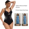 Open Bust Shapewear Tummy Control Bodysuits for Women Seamless Compression High Waisted Body Shaper