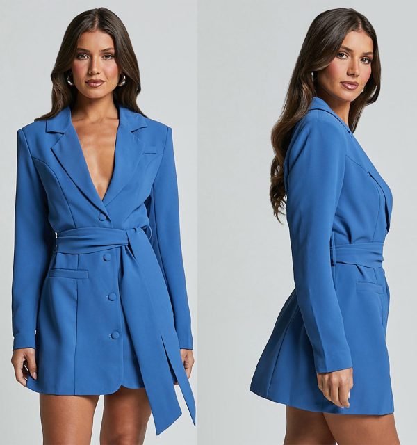 713VQAKQvWL.jpg Women's Single Breasted Suit Jacket Casual Notch Lapel Blazer for Prom/Business