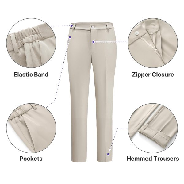 71KHH3AkDvL.jpg Women's Business Suits for Work Professional 2 Piece Slim Fit Outfits for Women
