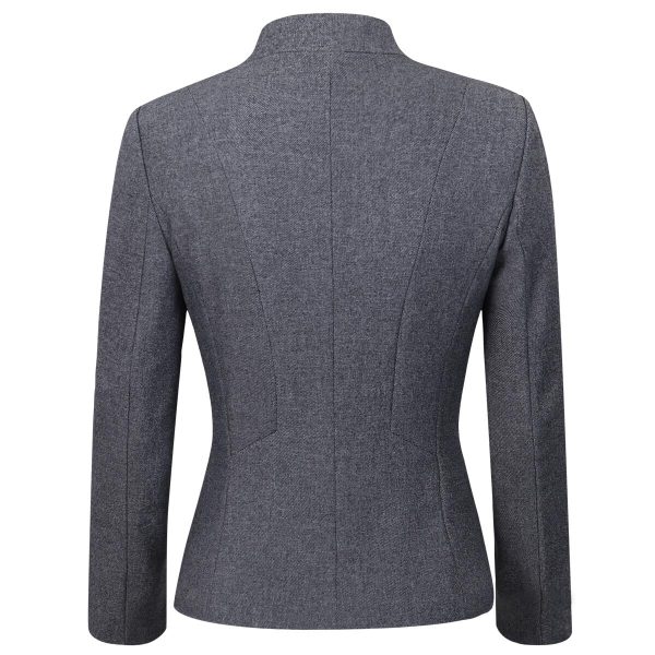 71Ny0xI5snL.jpg Women's Elegant Business 2 Piece Office Lady Suit Set Work Blazer Pant
