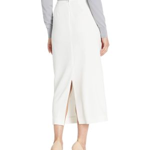 Women's Stretch Crepe Column Skirt