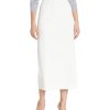 Women's Stretch Crepe Column Skirt