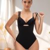Open Bust Shapewear Tummy Control Bodysuits for Women Seamless Compression High Waisted Body Shaper