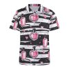 Make Up Theme Pattern with Perfume Womens Polo Shirts Short Sleeve Golf Shirts Casual Tennis Shirts for Work Business