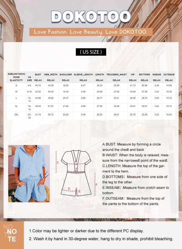 71s27D4xFlL.jpg Women's Two Piece Outfits V Neck Short Sleeve Shirts and High Waist Shorts Lounge Sets