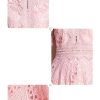 Womens Summer Hollow Out Party A Line Midi Long Princess Elegant Office Runway Robes Dress