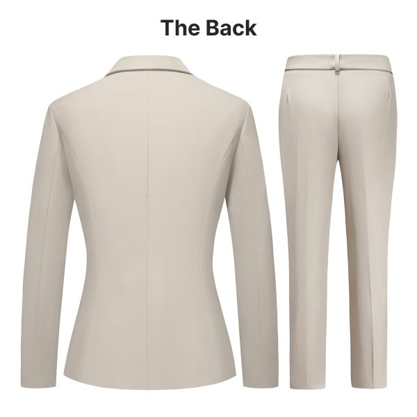 71v9JHTGLcL.jpg Women's Business Suits for Work Professional 2 Piece Slim Fit Outfits for Women
