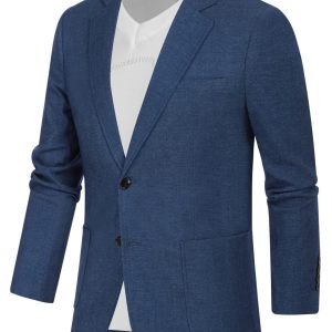 Men's Casual Blazer Suit Jackets 2 Button Lightweight Sport Coats