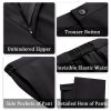 Women's 2 Piece Suit Lady 2 Button Business Work Office Slim Fit Blazer Jacket Pants Set