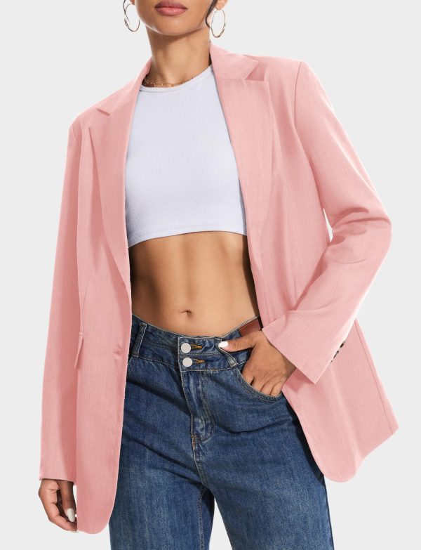 814qVPTibxL.jpg Women's 3 Piece Skirt Sets Business Casual Short Skort Blazer Suit Long Sleeve Jacket Vest Matching Outfits