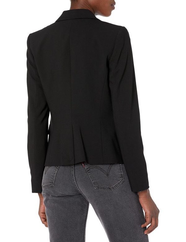 81845HDGL3S.jpg Women's Two Button Lux Blazer (Petite, Standard, & Plus)