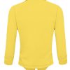 Lightweight Open Front Cardigan Classic Ruched Sleeve Work Office Blazer Suit Jackets