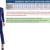 Women's 2 Buttons Business Blazer Pant Suit Set for Work