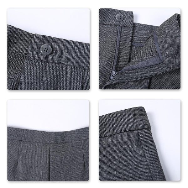 81np-6aVp3L.jpg Women's Elegant Business 2 Piece Office Lady Suit Set Work Blazer Pant