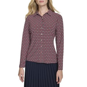 Women's Soft Work Long Sleeve Knit Top